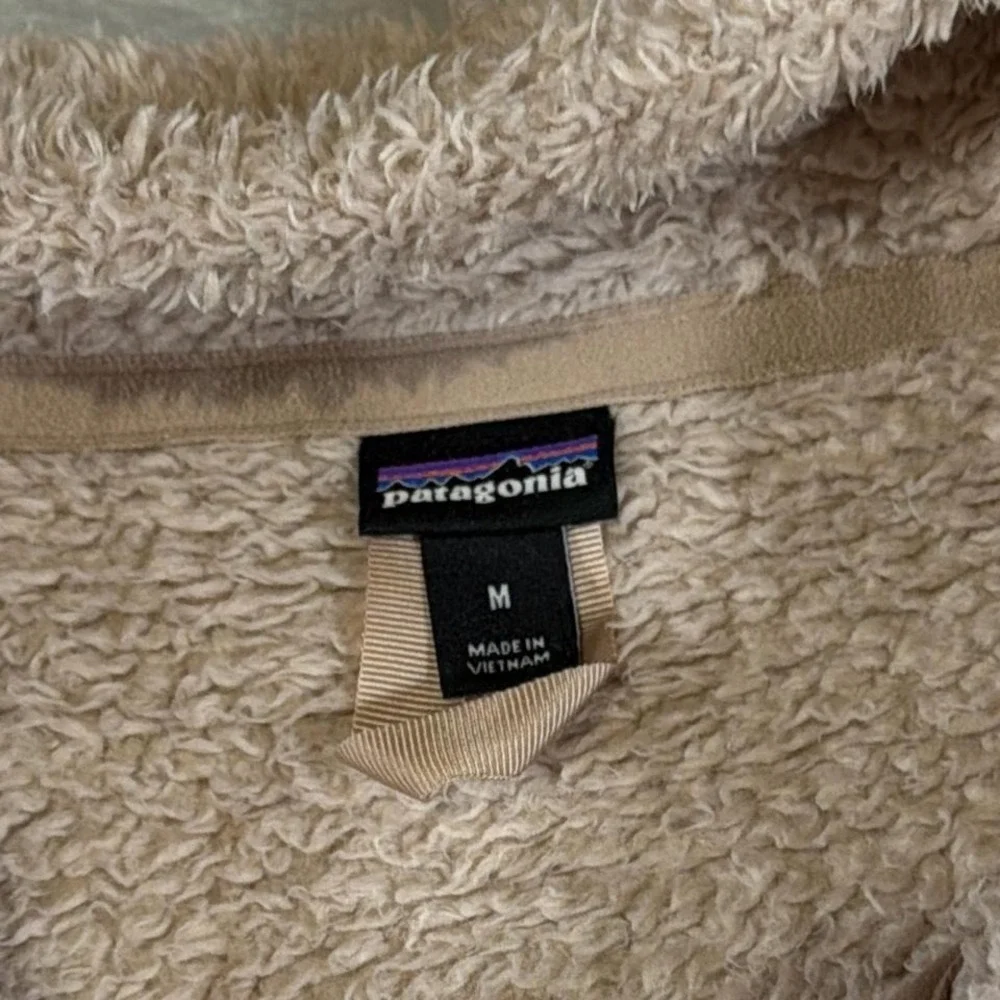 Patagonia Monkey Man Sherpa Fleece Pullover | Beige‎ | Medium